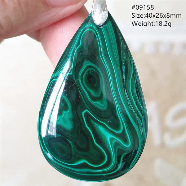 Green Malachite Pendant-ToShay.org