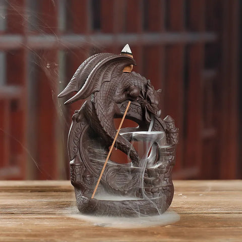 Dragon Backflow Incense Burner-ToShay.org