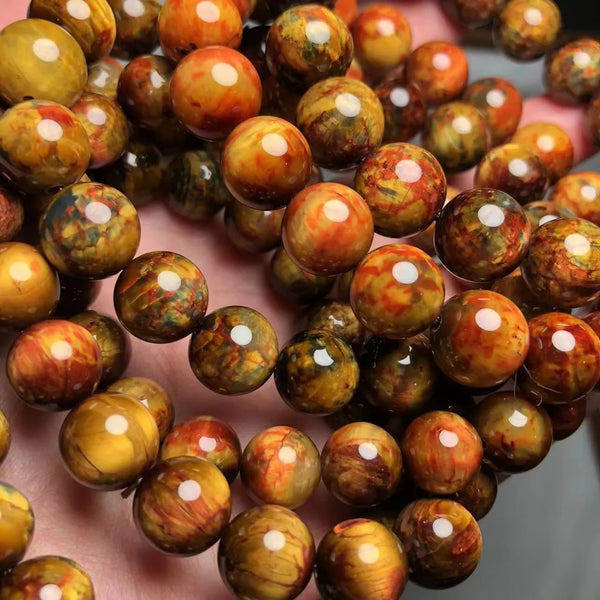 Yellow Phoenix Pietersite Bracelet-ToShay.org