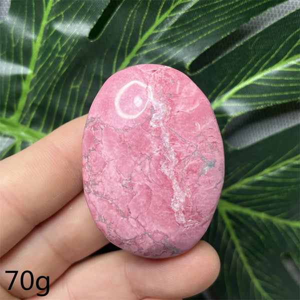 Pink Peach Jade Palm Stone-ToShay.org