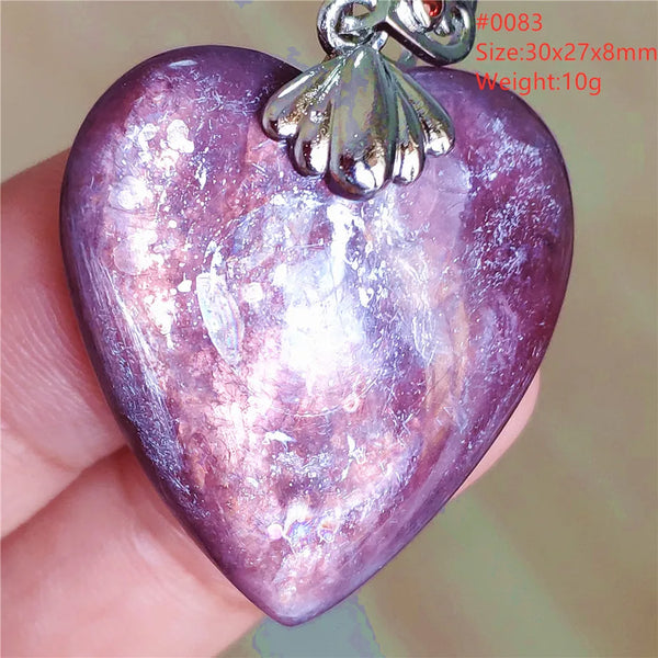 Purple Lepidolite Pendant-ToShay.org