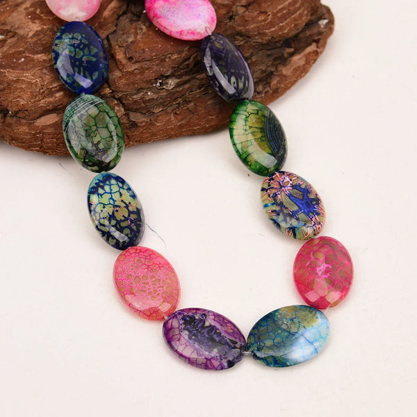 Mixed Fire Agate Beads-ToShay.org