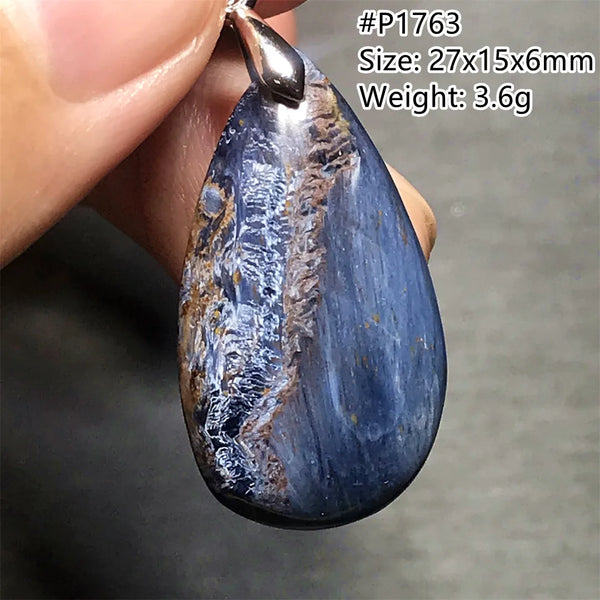 Blue Pietersite Pendant-ToShay.org