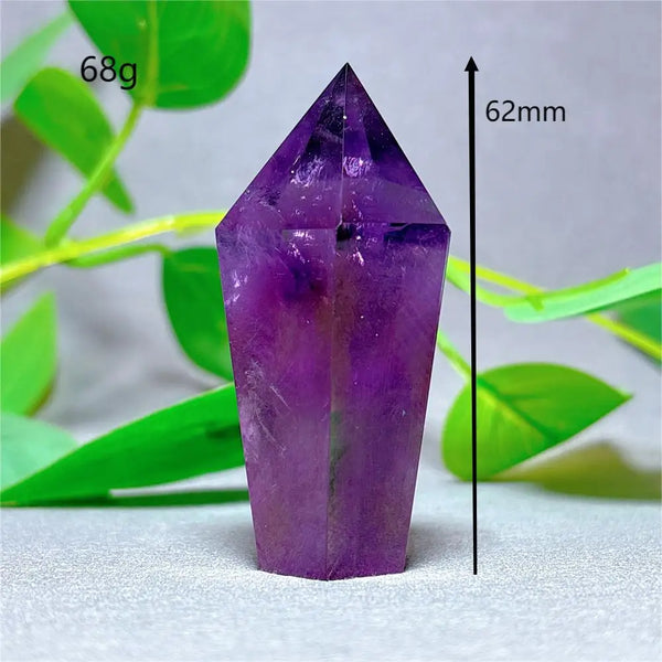 Purple Amethyst Wand Point-ToShay.org