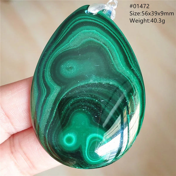 Green Malachite Pendant-ToShay.org
