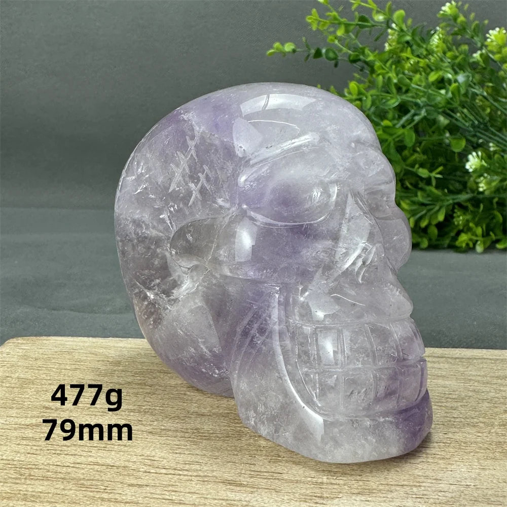 Purple Amethyst Skulls-ToShay.org