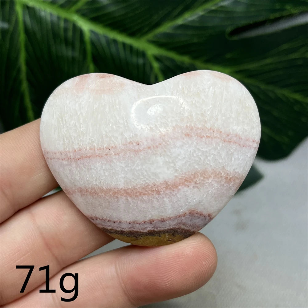 Pink Pork Stone Heart-ToShay.org