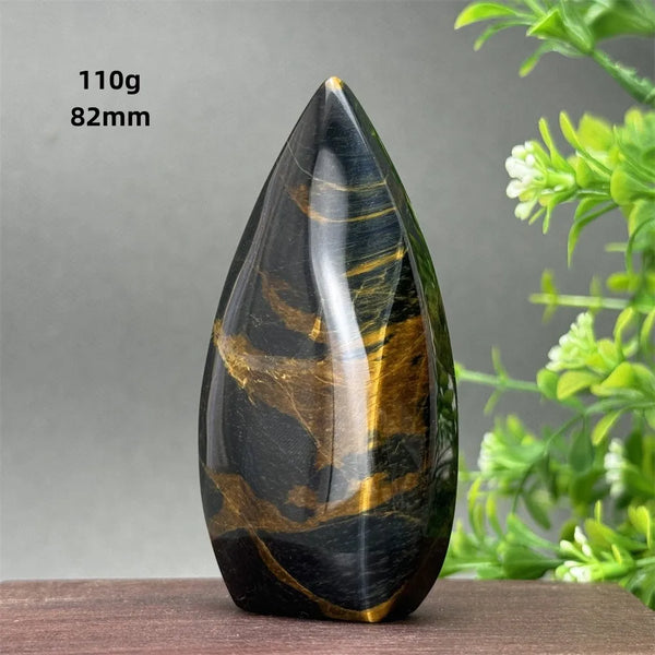 Blue Tiger Eye Stone Torch-ToShay.org