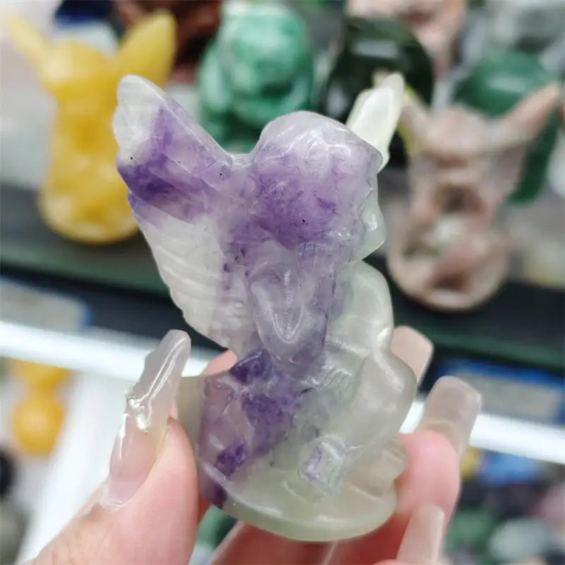 Purple Fluorite Angel-ToShay.org