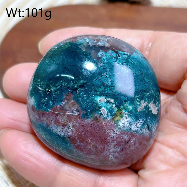 Ocean Jasper Palm Stone-ToShay.org