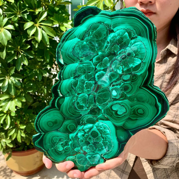 Green Malachite Cluster-ToShay.org