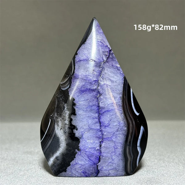 Purple Agate Flame-ToShay.org