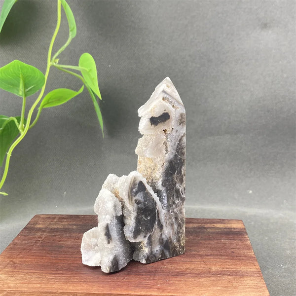 Purple Sphalerite Crystal Tower-ToShay.org
