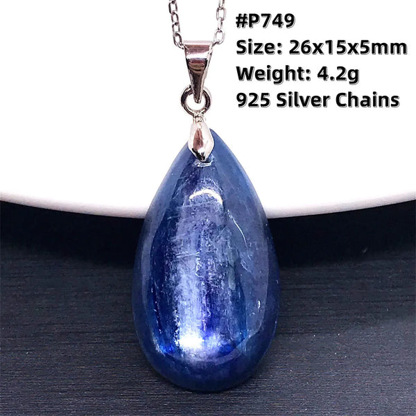 Blue Kyanite Pendant-ToShay.org