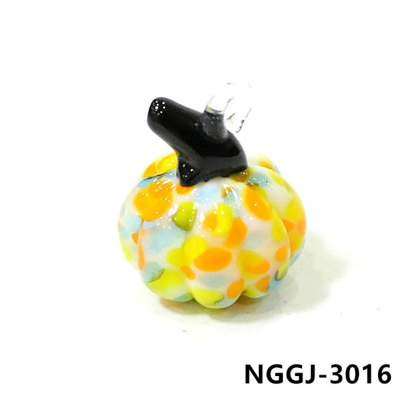 Glass Pumpkin Pendants-ToShay.org