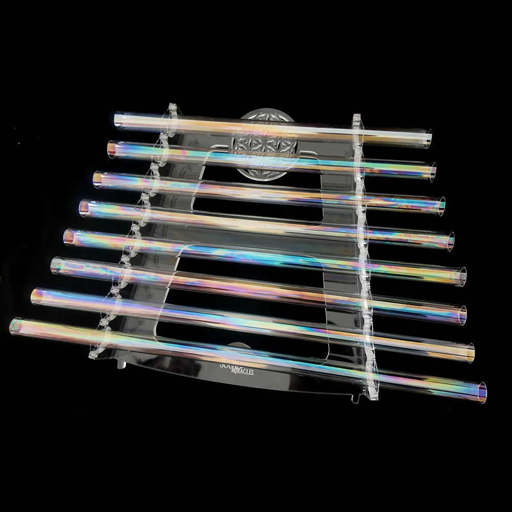 Rainbow Aurora Singing Harp-ToShay.org