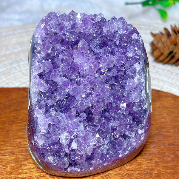 Purple Amethyst Cluster Geode-ToShay.org