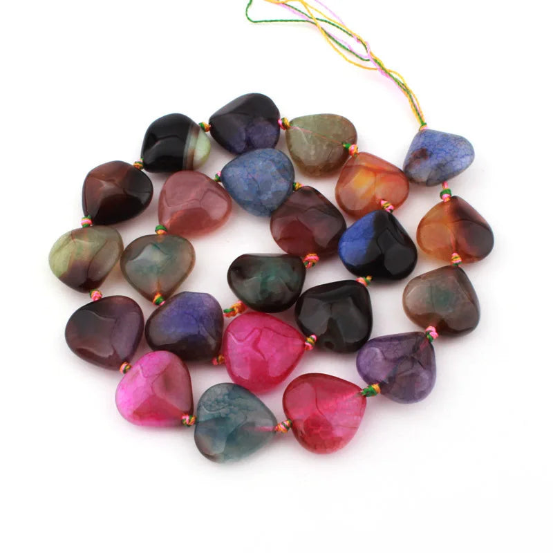 Mixed Cracked Agate Beads-ToShay.org