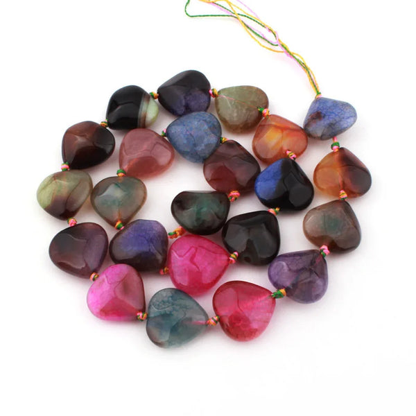 Mixed Cracked Agate Beads-ToShay.org