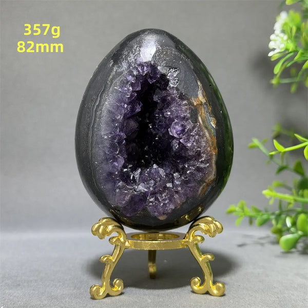 Purple Amethyst Cluster Egg-ToShay.org