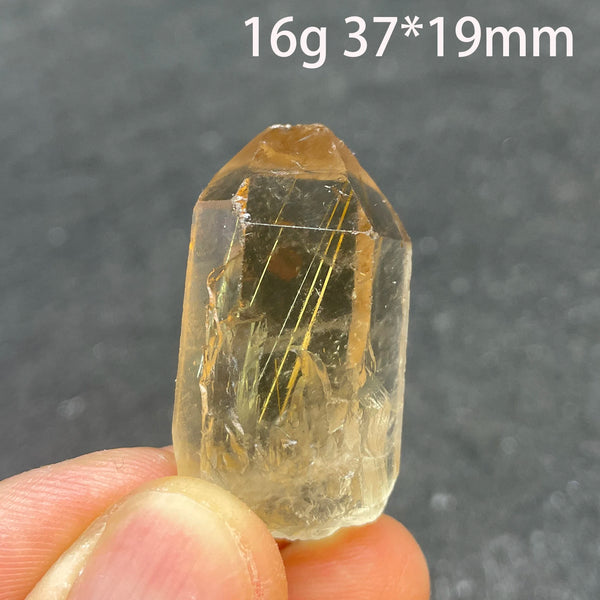 Gold Rutilated Quartz Crystal-ToShay.org