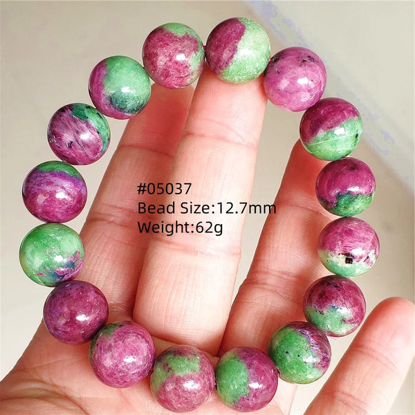 Red Ruby Zoisite Bracelet-ToShay.org