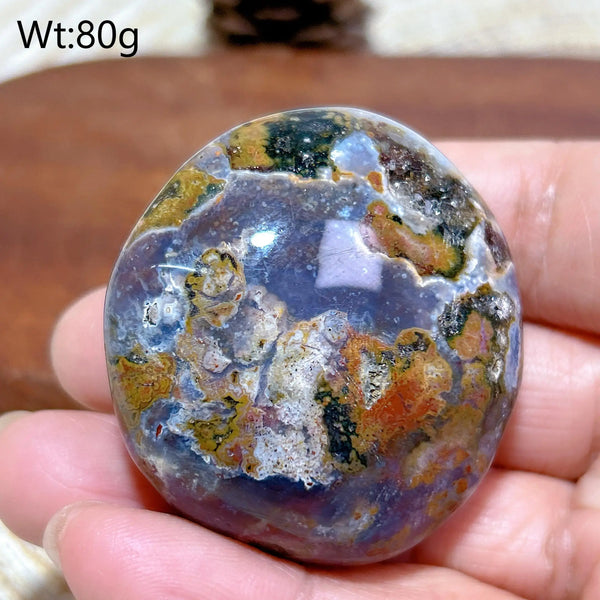 Ocean Jasper Palm Stone-ToShay.org