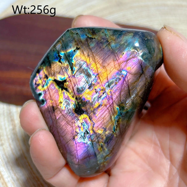 Purple Labradorite Flash Stone-ToShay.org