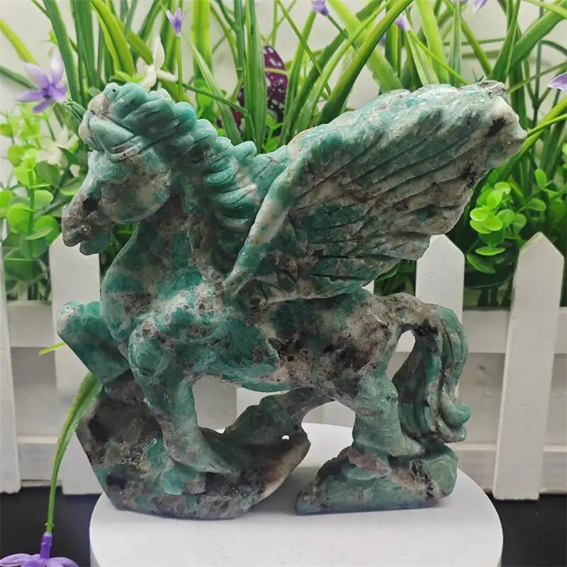 Blue Amazonite Unicorn-ToShay.org