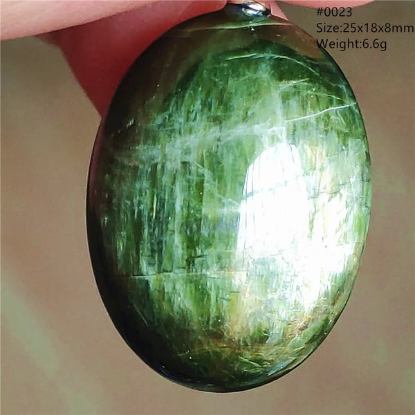 Green Diopside Pendant-ToShay.org