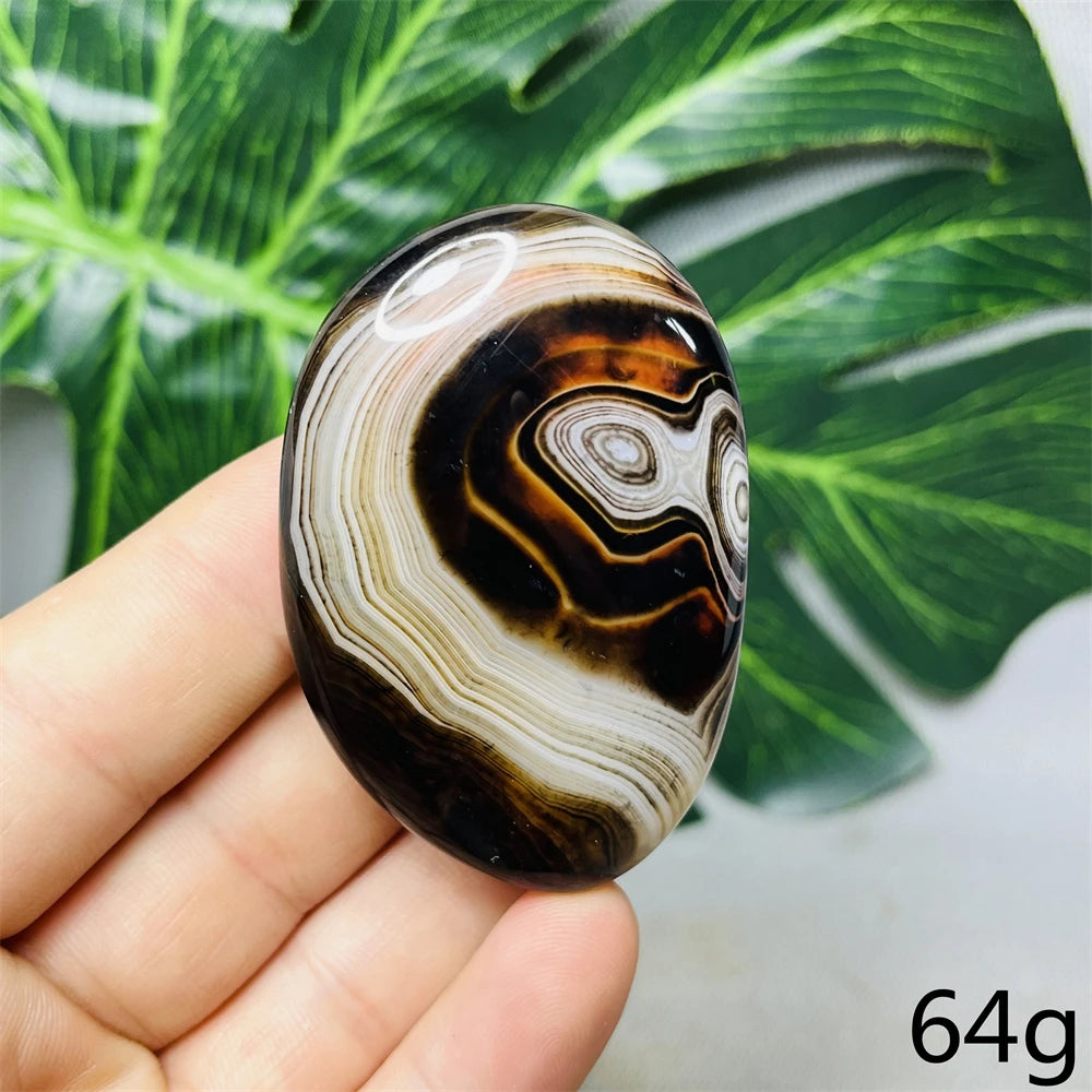 Red Agate Palm Stones-ToShay.org