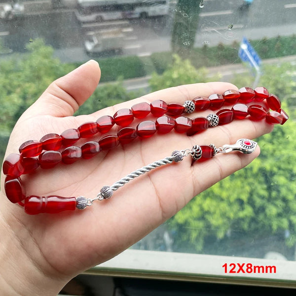 Red Agate Prayer Beads-ToShay.org