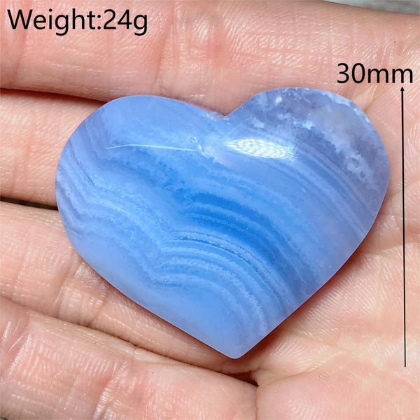 Blue Lace Agate Hearts-ToShay.org