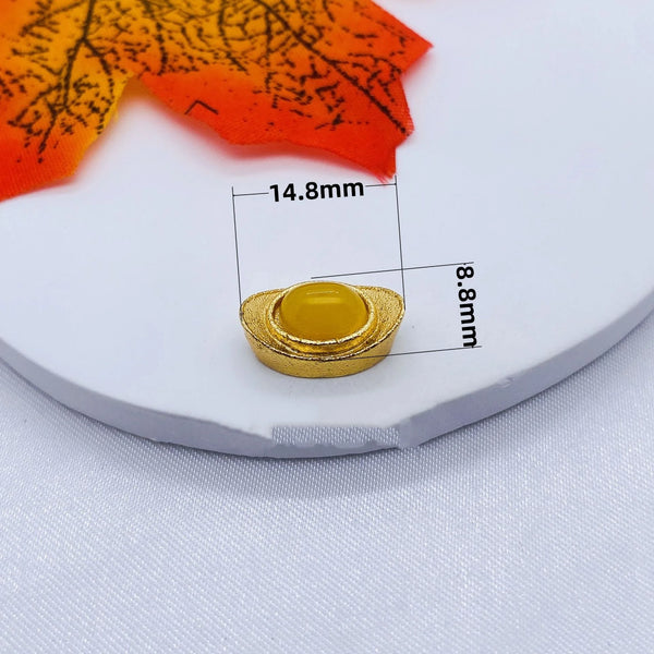 Yellow Beeswax Bead-ToShay.org