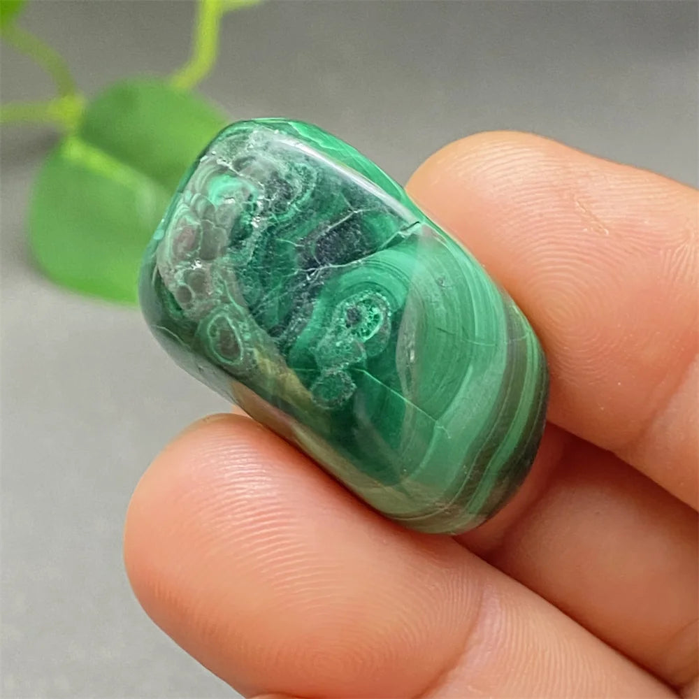Green Malachite Tumbled Stone-ToShay.org