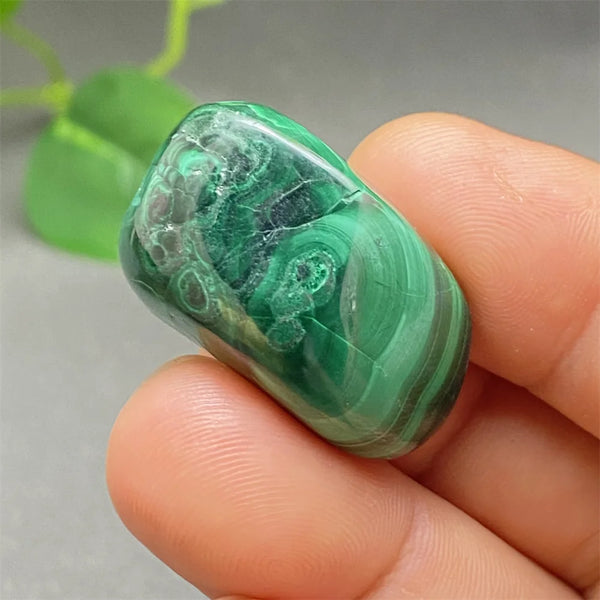 Green Malachite Tumbled Stone-ToShay.org