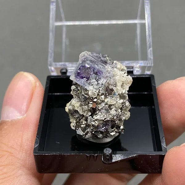 Purple Fluorite Crystal-ToShay.org