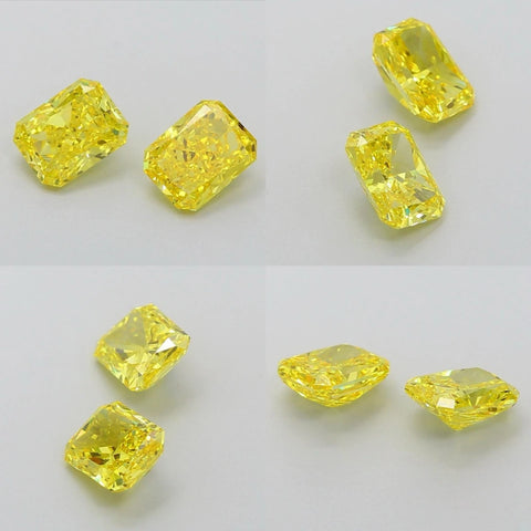 Yellow Crystal Cut Diamond-ToShay.org