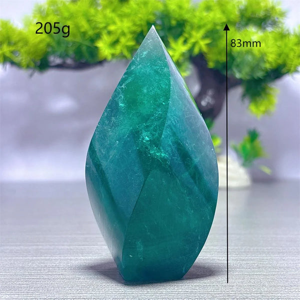 Rainbow Fluorite Flame-ToShay.org