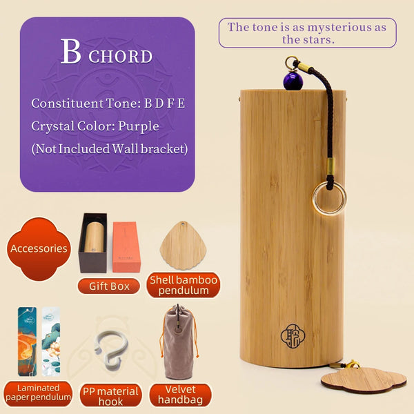 Bamboo Chord Wind Chimes-ToShay.org