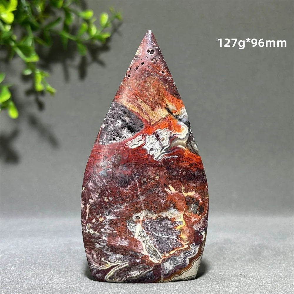 Red Agate Torch-ToShay.org