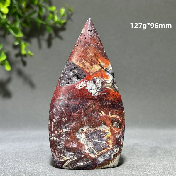 Red Agate Torch-ToShay.org