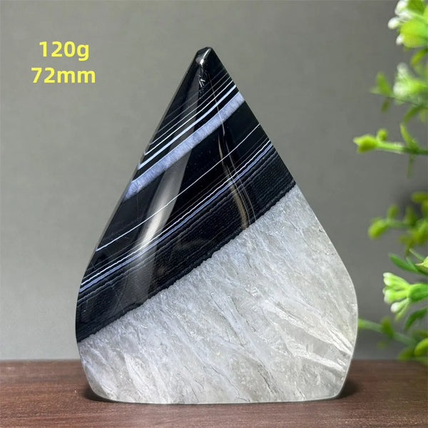 Black Agate Flame-ToShay.org