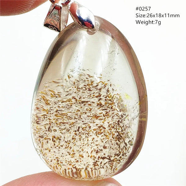 Green Phantom Quartz Pendant-ToShay.org