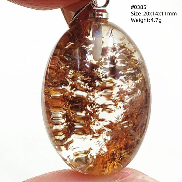 Red Orange Phantom Quartz-ToShay.org