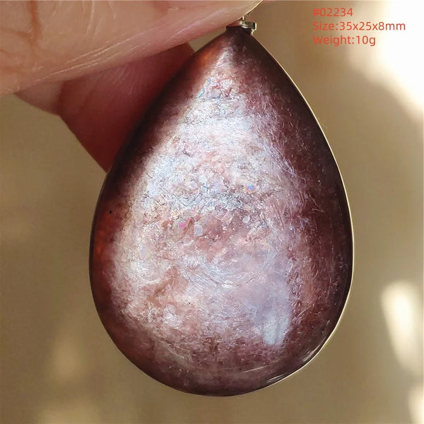 Purple Red Lepidolite Quartz-ToShay.org