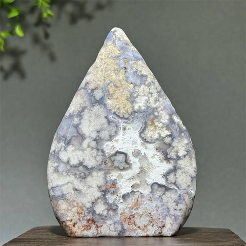 Blue Cherry Agate Torch-ToShay.org