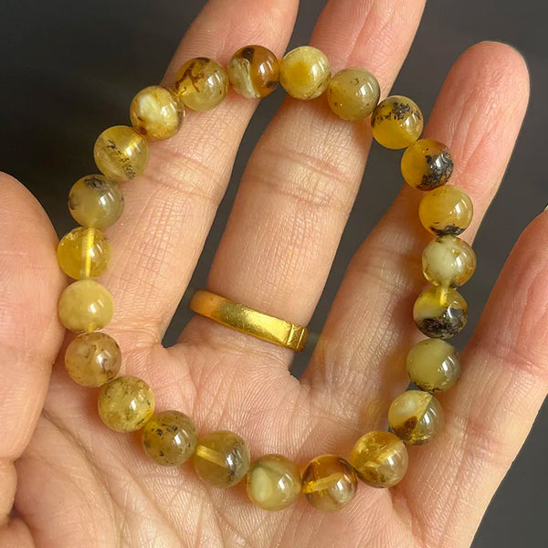 Yellow Amber Bracelet-ToShay.org