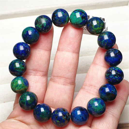 Blue Malachite Azurite Bracelet-ToShay.org