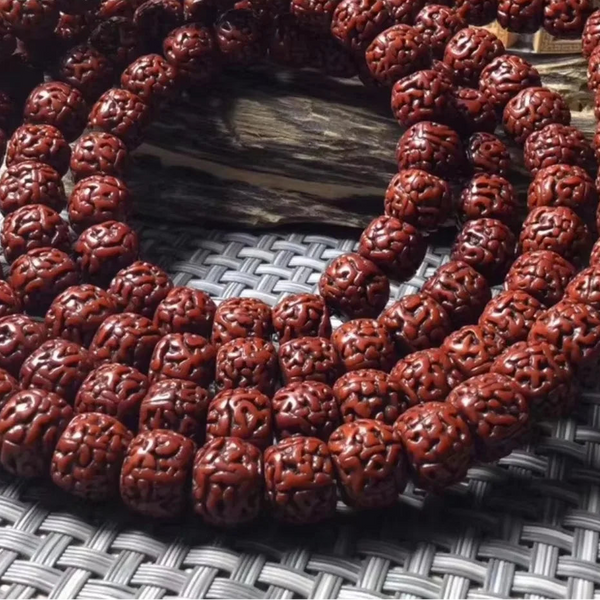 Tibetan Rudraksha Bead Mala-ToShay.org